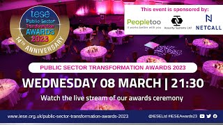 Public Sector Transformation Awards 2023 [upl. by Ahsima]