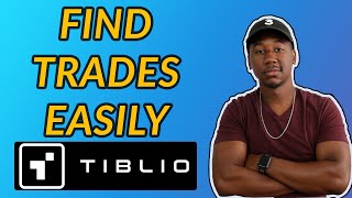 HOW TO FIND OPTIONS TRADES USING TIBLIO [upl. by Rebliw]