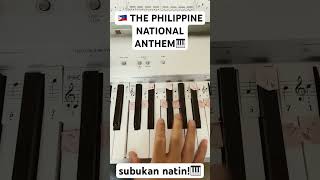 philippinenationalanthem philippines フィリピン国歌 フィリピンopm pambansangawit piano pianotutorial [upl. by Nicolea]