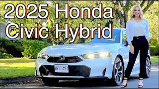 2025 Honda Civic Hybrid review  Wow a Honda home run [upl. by Eyeleen]