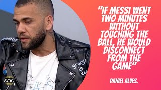 10CUTES  Daniel Alves talks about what it was like to play with MessiSubtitle English Interview [upl. by Siryt]