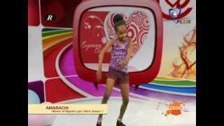 AMARACHIwinner of Nigerias Got Talent show on Dedications [upl. by Primo]