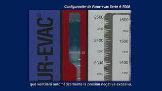 Video de configuración del sistema de drenaje torácico de la unidad Pleurevac™ A7000 [upl. by Dnumsed]