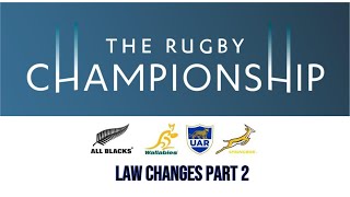 ცვლილებები წესებში 4 ერზე  ნაწილი 2 Law Changes on the Rugby Championship  Part 2 [upl. by Htrow]