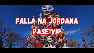 FALLAS VALENCIA 2024 entro a la falla PLAZA NA JORDANA sección especial [upl. by Gombosi]