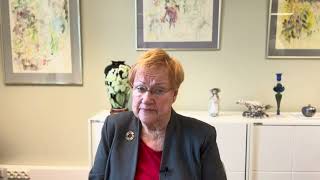 President Tarja Halonen about Russian Modernization [upl. by Nicko]