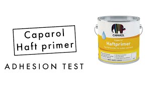 Adhesion test using Caparol Capacryl Haftprimer [upl. by Lull]