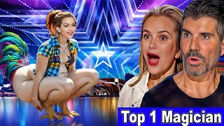 Human talent Happened on stage and gets the Golden Buzzer on Britains Got Talent 2024 [upl. by Ailima659]