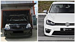 Corolla Tsport 2ZZGE 5d 200hp VS Golf 7 GTI DSG 230hp [upl. by Cam]