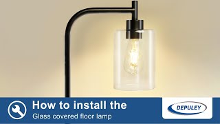 How to install WSFLL005 Glass Covered Floor Lamp [upl. by Secor]