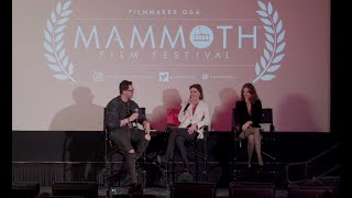 Mammoth Film Summit 2022  QampA with Eva Vik and Barbara Palvin  SERPENTINE [upl. by Ylloj]