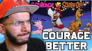 Courage Vs Scooby Doo  Cartoon Beatbox Battles Verbalase  Reaction [upl. by Bergstein890]