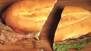 Mexican Style Steak Sandwich Torta [upl. by Perkins]