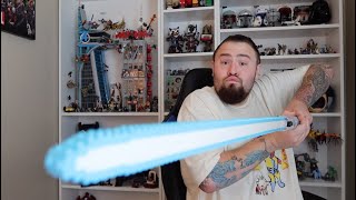 I GOT BRICKER BUILDS LEGO STAR WARS LIGHTSABERS THE DARK SABER [upl. by Ahsina]