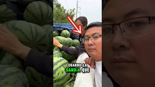 ¡La Sandía que Compró en el Mercado lo Sorprendió Mucho💵🍉😲 [upl. by Ycnay]