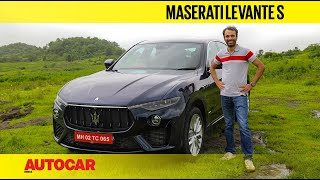 Maserati Levante S review  The exotic SUV with Ferraribuilt V6 power  First Drive  Autocar India [upl. by Jobe208]