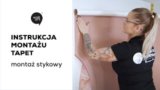 Instrukcja montażu tapety na wymiar [upl. by Ailemaj]