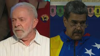 Lula sugere novas eleições na Venezuela  AFP [upl. by Tedmund]