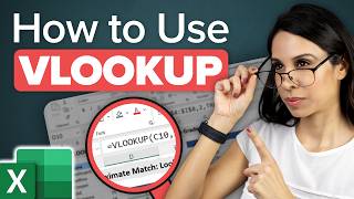 How to Use VLOOKUP in Excel free file included [upl. by Weinrich795]