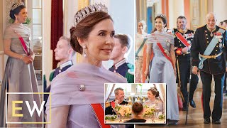 Queen Mary Steals the Show with Breathtaking Look at Norwegian Royal Gala etweekly [upl. by Aicarg]