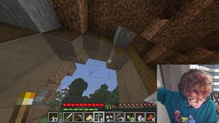 Building a Minecraft Cave house with MyKeyTheArtist [upl. by Nolaj]