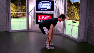 HOW TO DO Bent Over Row  HEAVY PANTS  with Resistance Bands [upl. by Samuelson]