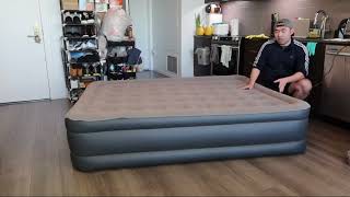 iDOO Queen Air Mattress with Built in Pump Perfect for Camping amp Guests [upl. by Ulrich]