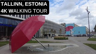 City walks  Tallinn Estonia 4K walking tour [upl. by Lathrop]