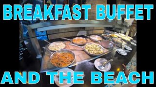 SANDOS PLAYACAR I Episode 6 I Breakfast Buffet Tour And Sargassum At The Beach In Mexico travelvlog [upl. by Esma773]