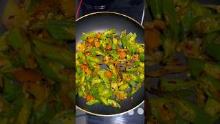 Bandakka Okra Stirfried  🍛😋😋😋srilankanrecipescooking [upl. by Kincaid]