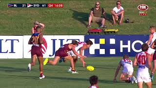 Brisbane v Sydney Highlights  AFL JLT Community Series 2018 week two [upl. by Mccartan646]