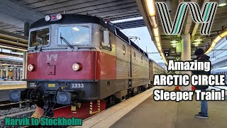 TRAIN DRIVERS VIEW 4400 tons of Iron Ore to Narvik Norway Iron Ore Line [upl. by Esdnil]