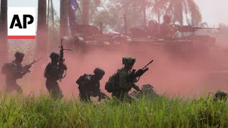 Indonesia and Australia hold joint military drills after signing new defense agreement [upl. by Inihor]