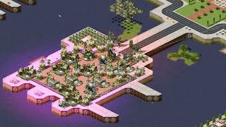 Red Alert 2  Yuri vs 7 random  Americas city map  Floating disc [upl. by Platus279]