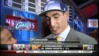 Enes Kanter  NBA Draft [upl. by Rabbaj]