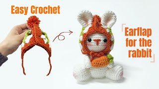 Easy Crochet the Earflap Hat Step by Step  Beginner Friendly [upl. by Lody41]