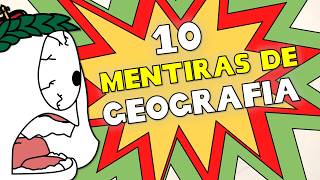 10 FATOS de geografia que pessoas ERRAM [upl. by Leod]