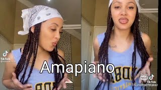 Amapiano dance CHALLENGE [upl. by Anoval]