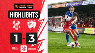 📺 HIGHLIGHTS  28 Oct 23  Harriers 13 Chesterfield [upl. by Lesli]