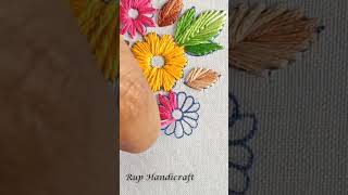 Basic Stitch Tutorial  Hand Embroidery Designs Latest All over Design For Dresses [upl. by Deni]