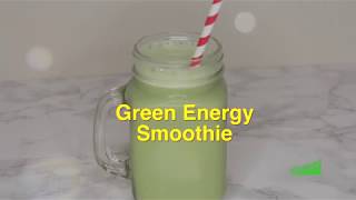 Green Energy Smoothie  Healthy Diet Shake [upl. by Niroc761]