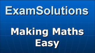 Parametric Equations  Stationary Points  ExamSolutions [upl. by Ij]