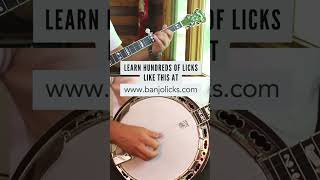 Bluesy Single String IV Chord Lick  Bluegrass Banjo [upl. by Athelstan]