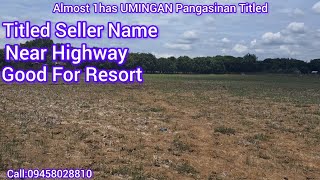 vlog 463 RESIDENTIAL FARMLOT IN UMINGAN PANGASINANGOOD FOR RESORTNEAR HIGHWAY AND MARKET [upl. by Schiff45]