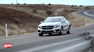 Mercedes GLA 45 AMG 2014 Erstes Video vor DetroitPremiere [upl. by Kirt]