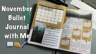 November Bullet Journal Set Up 2024 [upl. by Horter48]