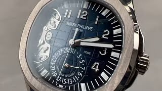 Patek Philippe Aquanaut Travel Time Advanced Research 5650G001 Patek Philippe Watch Review [upl. by Ingham]