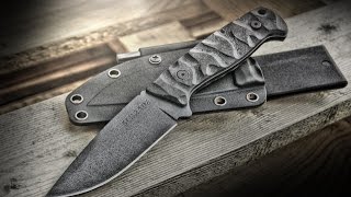 NEW SCHF59 Full Tang Fixed Blade Bushcraft  Survival Knife [upl. by Marras867]