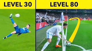 Cristiano Ronaldo Goals Level 1 to Level 100 [upl. by Simonsen]