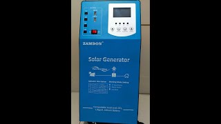 Zamdon Solar Generator 1Kw Unboxing [upl. by Josefa]